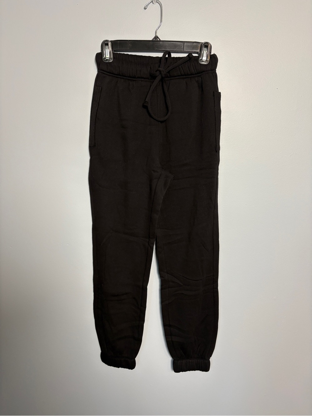 NWOT Zenana Outfitters Black Women's Drawstring Jogger Pants